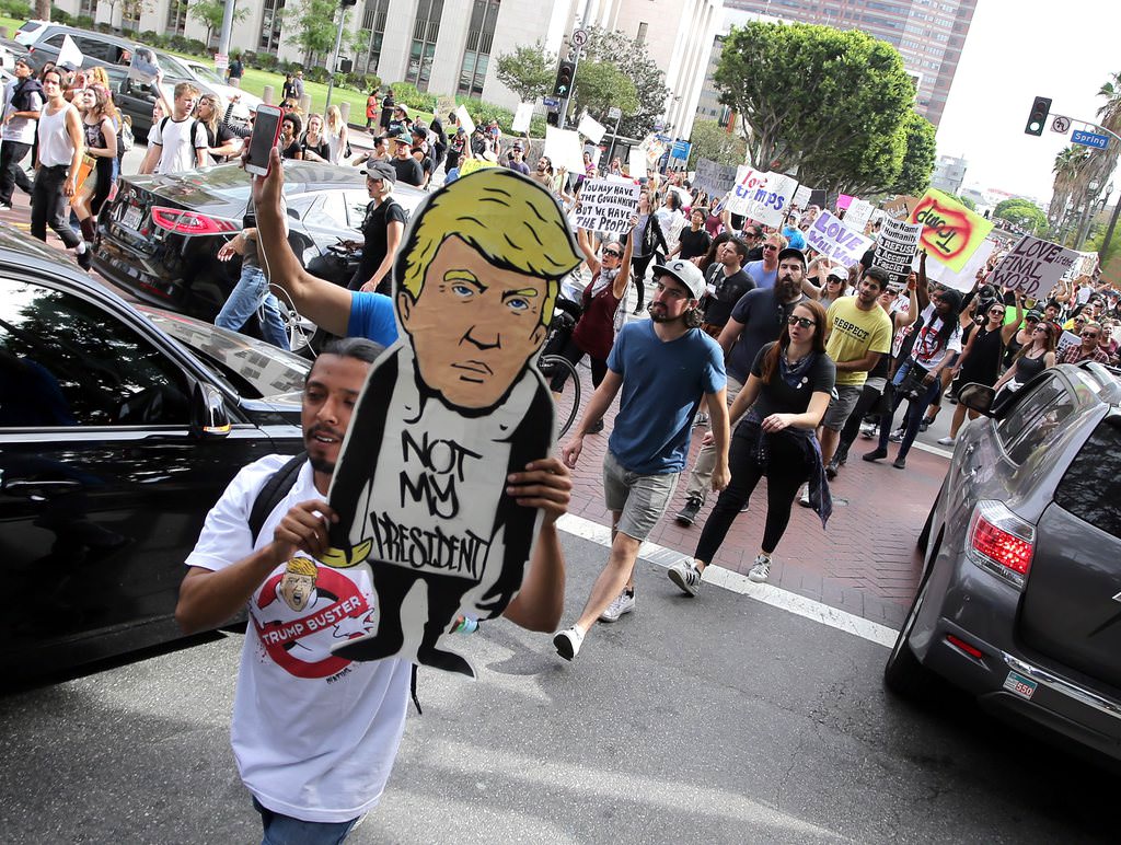 Trump karşıtı gösterilerin Gezi kalkışması ile benzerliği