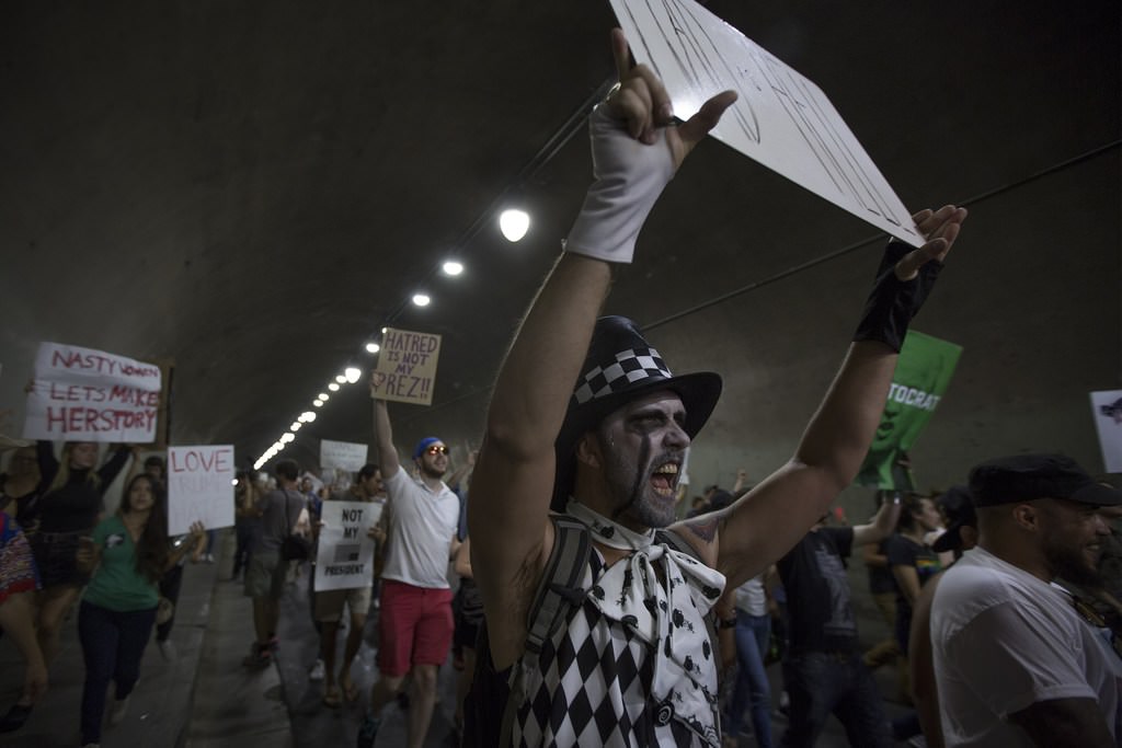 Trump karşıtı gösterilerin Gezi kalkışması ile benzerliği