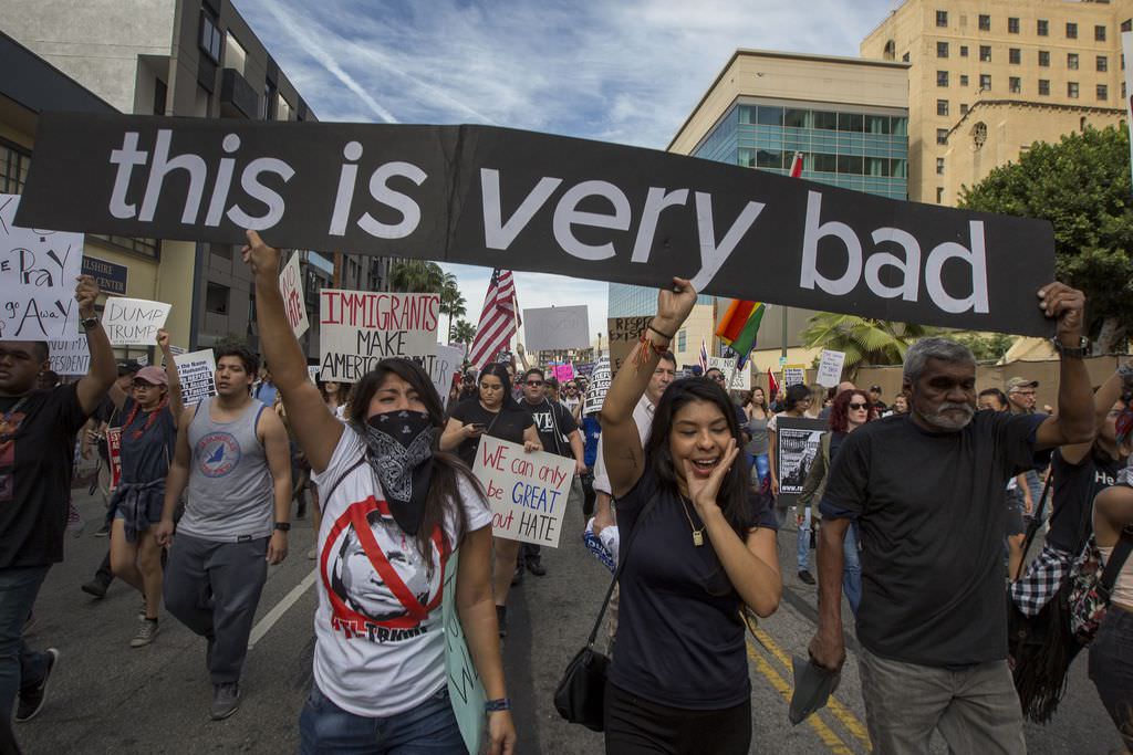 Trump karşıtı gösterilerin Gezi kalkışması ile benzerliği