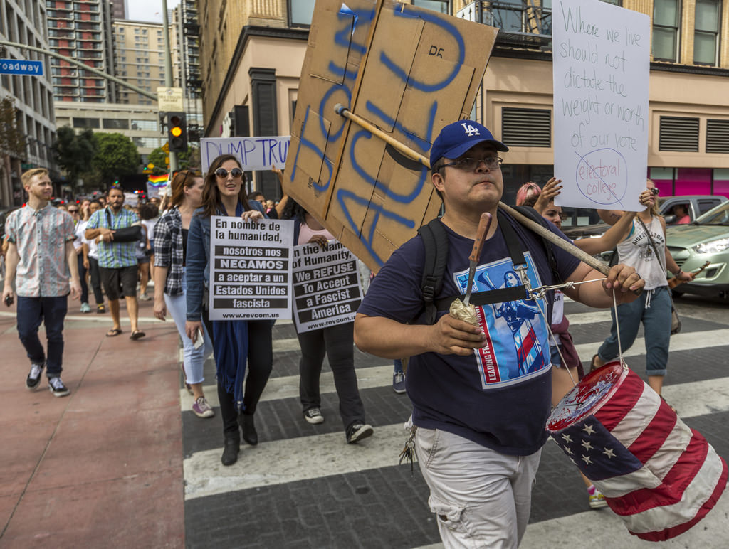 Trump karşıtı gösterilerin Gezi kalkışması ile benzerliği