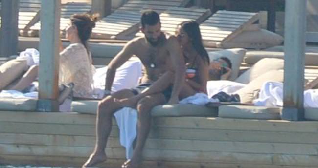 Arda Turan ile Aslıhan Doğan'ın romantik tatili