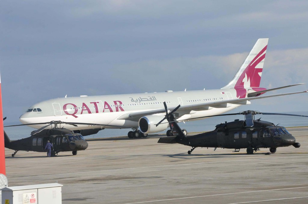 Cumhurbaşkanı Erdoğan, Katar Emiri’ni Trabzon’da karşıladı