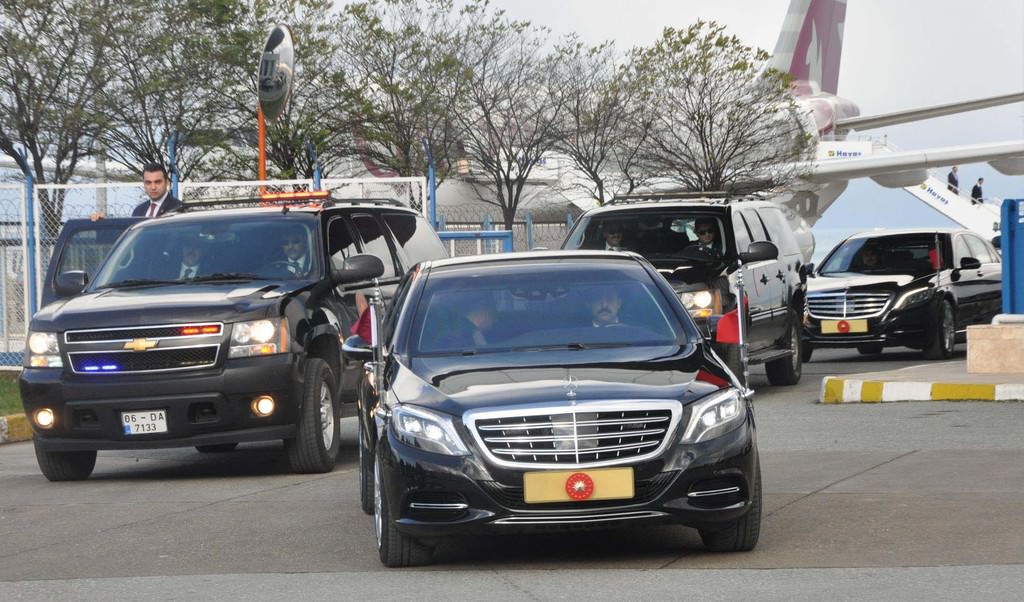 Cumhurbaşkanı Erdoğan, Katar Emiri’ni Trabzon’da karşıladı