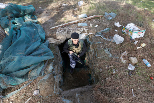 DEAŞ bırakıp kaçtı!