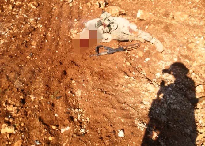 DEAŞ’lı teröristlerin cesetlerinde dikkat çeken detay