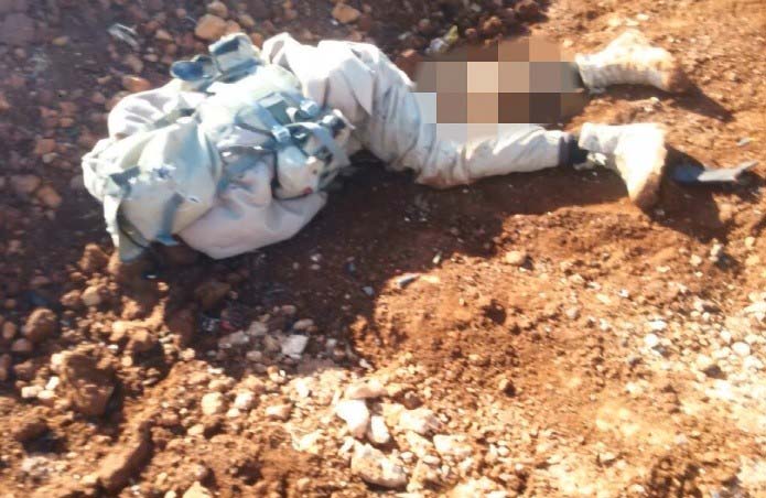 DEAŞ’lı teröristlerin cesetlerinde dikkat çeken detay