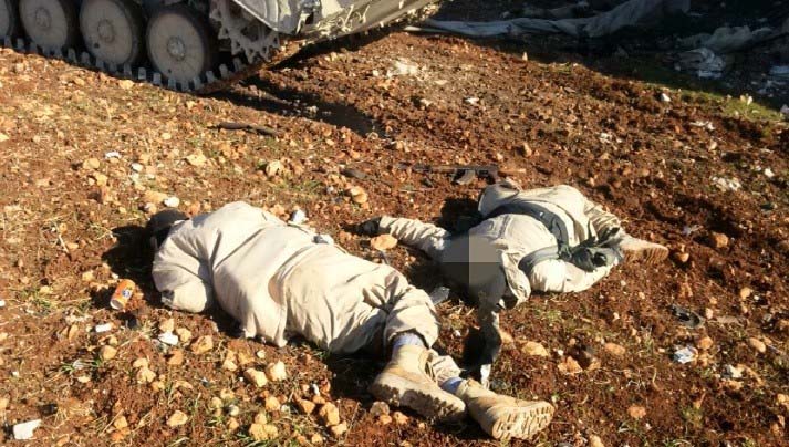 DEAŞ’lı teröristlerin cesetlerinde dikkat çeken detay