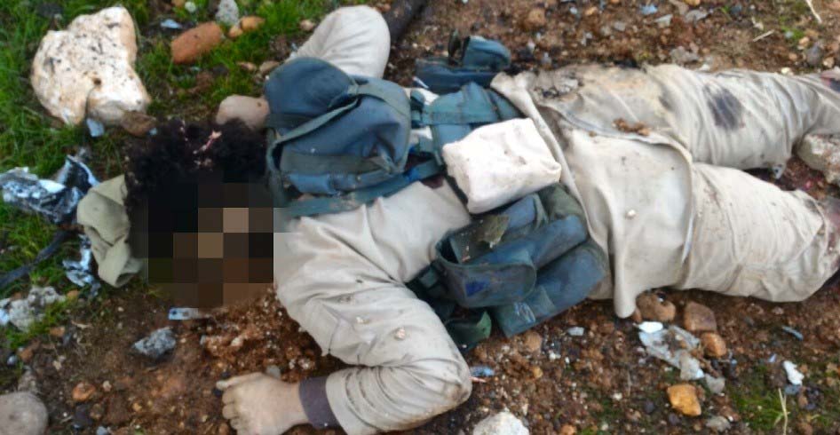 DEAŞ’lı teröristlerin cesetlerinde dikkat çeken detay