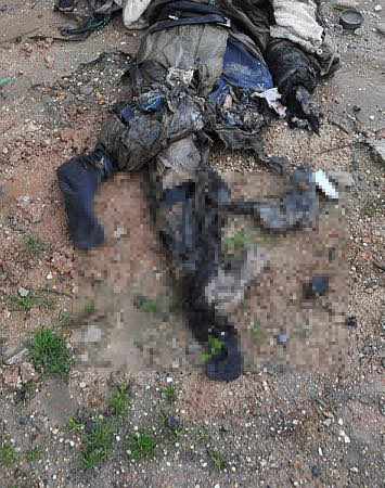 Kobani’de IŞİD çekildi dehşet kaldı!