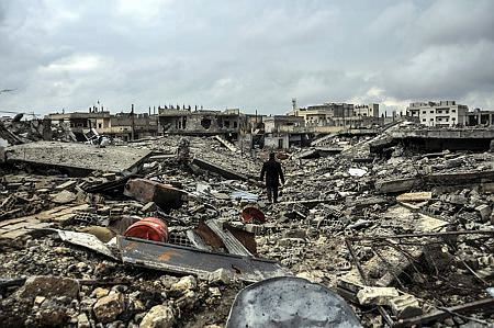 Kobani’de IŞİD çekildi dehşet kaldı!