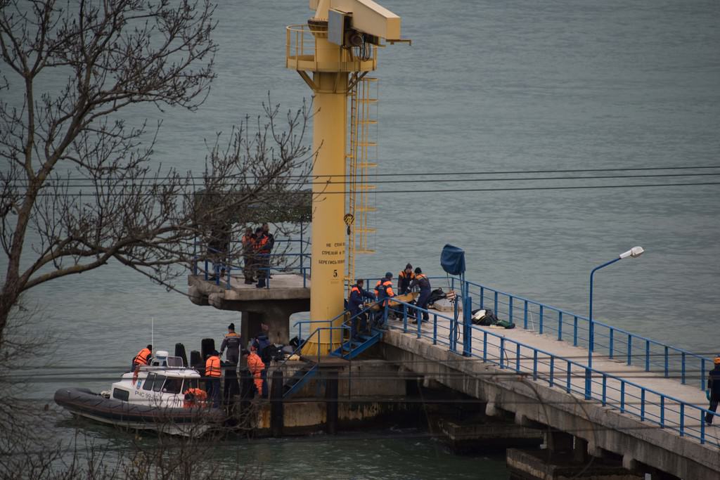 Rusya şokta! Düşen uçak Karadeniz’in 70 metre derinliğinde... İşte ilk fotoğraflar