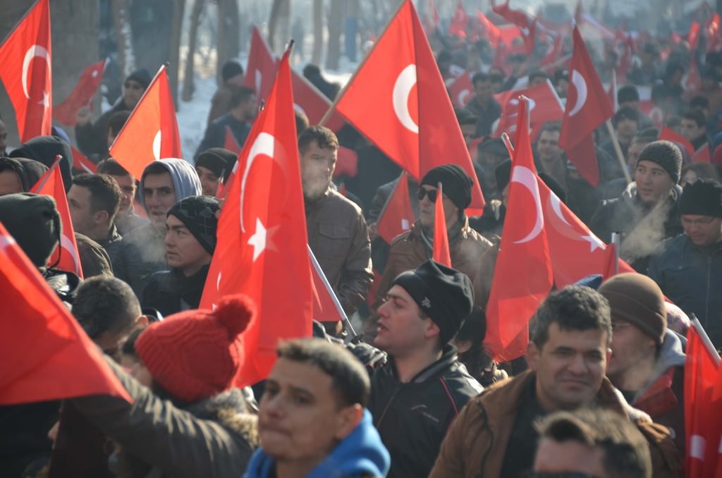Yüksekova bugün bu sloganla çınladı