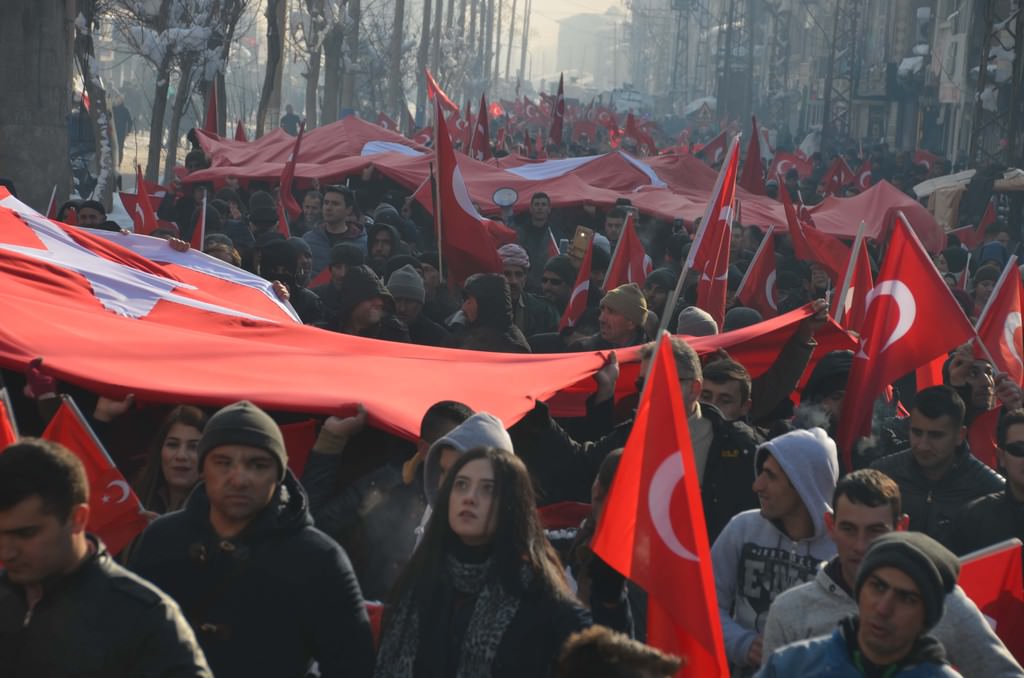 Yüksekova bugün bu sloganla çınladı