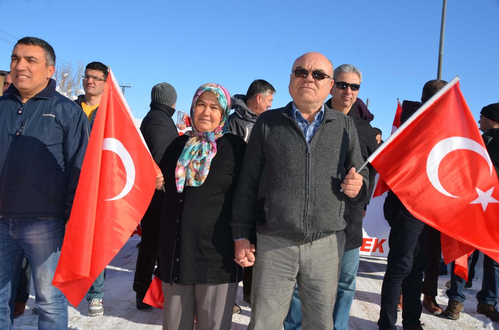 Yüksekova bugün bu sloganla çınladı