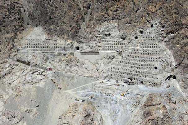 Yusufeli Barajı’ndaki çalışmaların yüzde 55’i tamamlandı