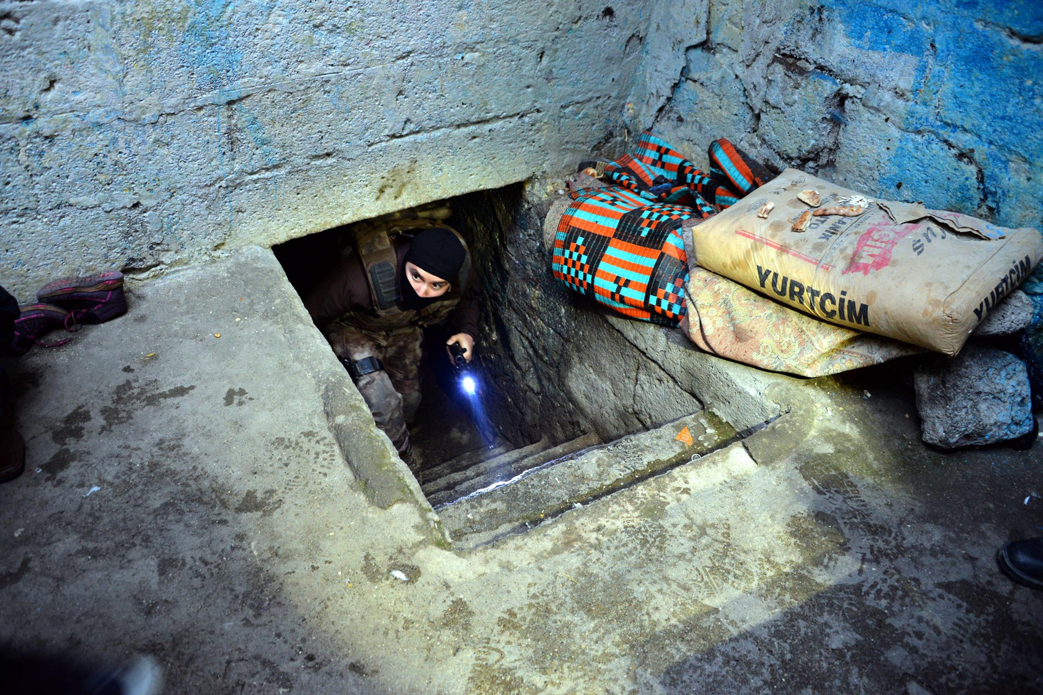 Sur’da hava destekli uyuşturucu operasyonu