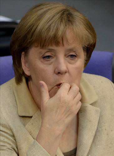 Merkel den inanılmaz kareler....