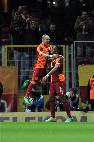 Galatasaray - Bursaspor maçından kareler