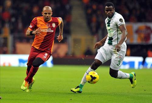 Galatasaray - Bursaspor maçından kareler