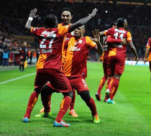 Galatasaray - Bursaspor maçından kareler