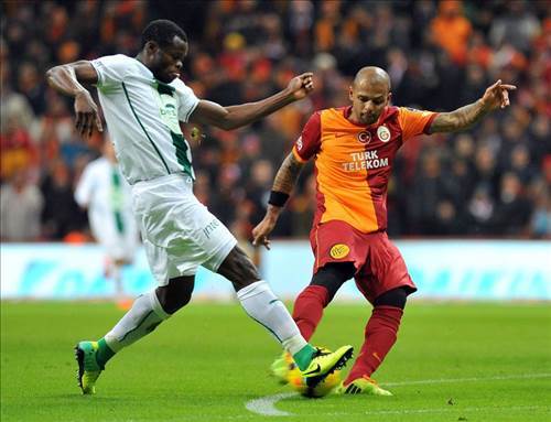 Galatasaray - Bursaspor maçından kareler