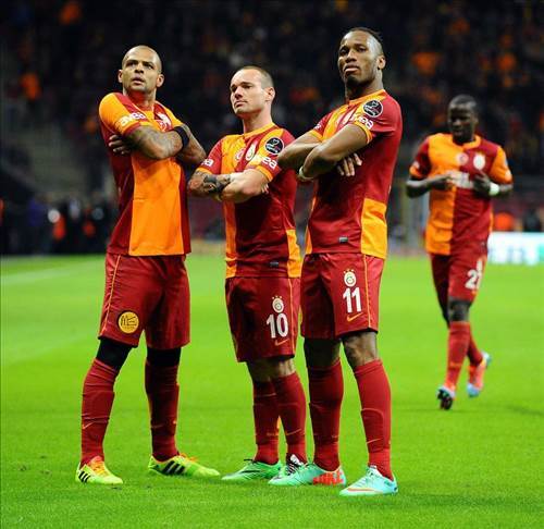 Galatasaray - Bursaspor maçından kareler