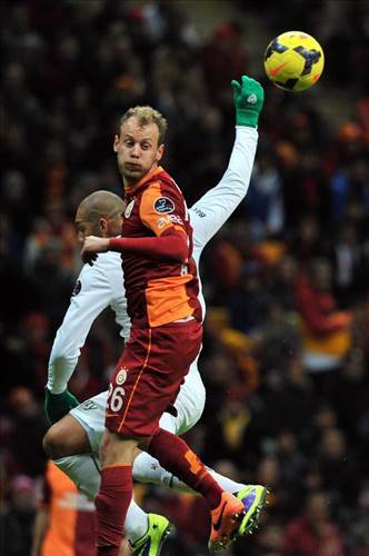 Galatasaray - Bursaspor maçından kareler