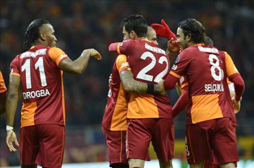 Galatasaray - Bursaspor maçından kareler