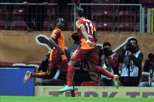 Galatasaray - Bursaspor maçından kareler