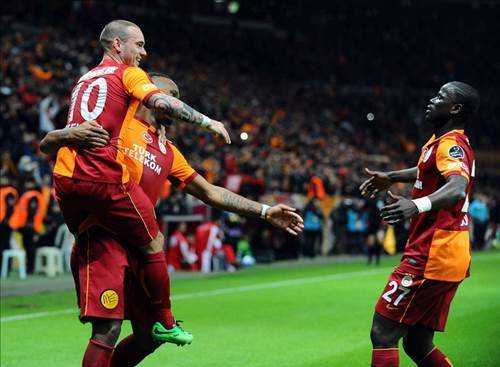 Galatasaray - Bursaspor maçından kareler