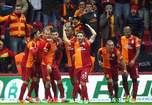Galatasaray - Bursaspor maçından kareler