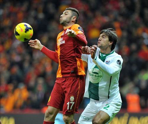 Galatasaray - Bursaspor maçından kareler