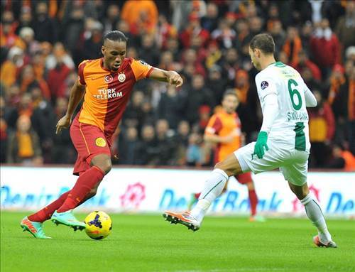 Galatasaray - Bursaspor maçından kareler