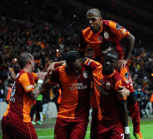 Galatasaray - Bursaspor maçından kareler