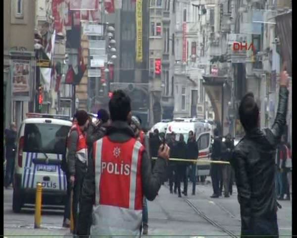 İstiklal Caddesi'nde patlama