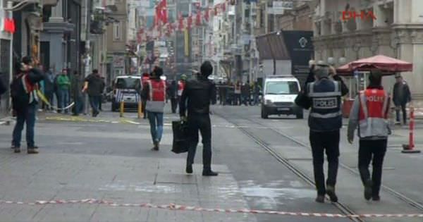 İstiklal Caddesi'nde patlama