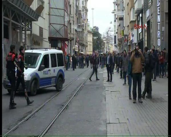 İstiklal Caddesi'nde patlama