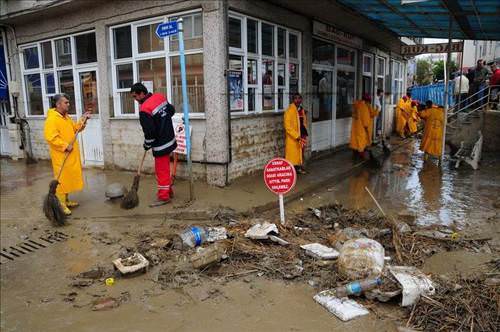 Silivri'de sel felaketi