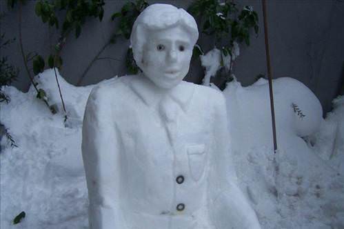 Kardan adam sanatýnda son nokta