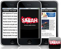 Sabah g�ndemi iPhone'a ta��d�