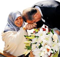Ba�bakan el �pt� hay�r duas� ald�...