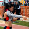 Atletizm yar��mas�nda soyunma kabini ay�b�