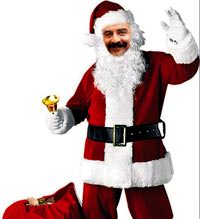 Noel Baba vizyona girmek i�in kar bekliyor