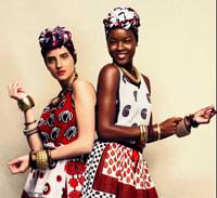 Afrika'n�n g�be�inde 'ankara' modas�