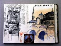 Sanat��lar�n ajandalar� sergileniyor
