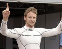Monaco'da zafer Button'un