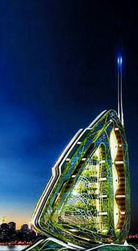 132 katl� ekolojik �ehir New York'luyu doyuracak