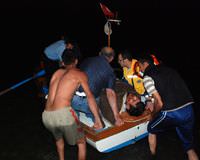 40 metreden denize u�tu