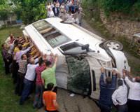 Ordu'da feci kaza: 17 yaral�
