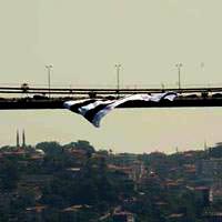 Bo�az'da Be�ikta� bayra��